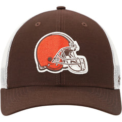 Cleveland Browns '47 Trucker Snapback Hat - Brown/White - 47 brand