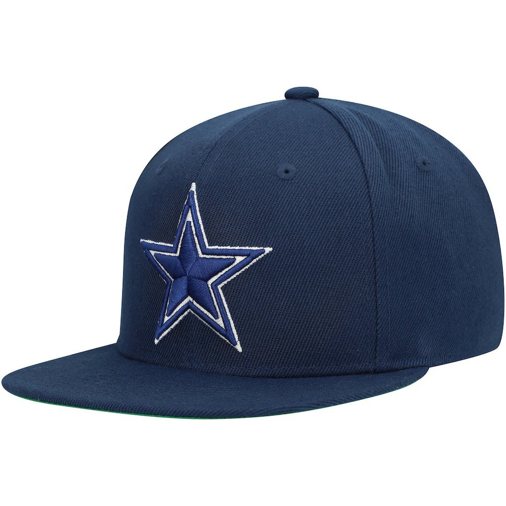 Dallas Cowboys Youth Team Ground Snapback Hat - Navy - Mitchell & Ness