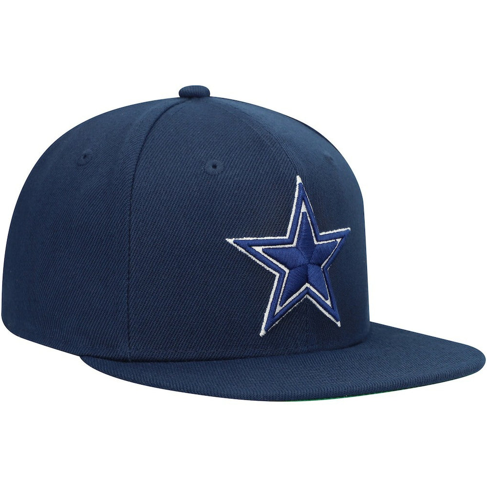 Dallas Cowboys Youth Team Ground Snapback Hat - Navy - Mitchell & Ness