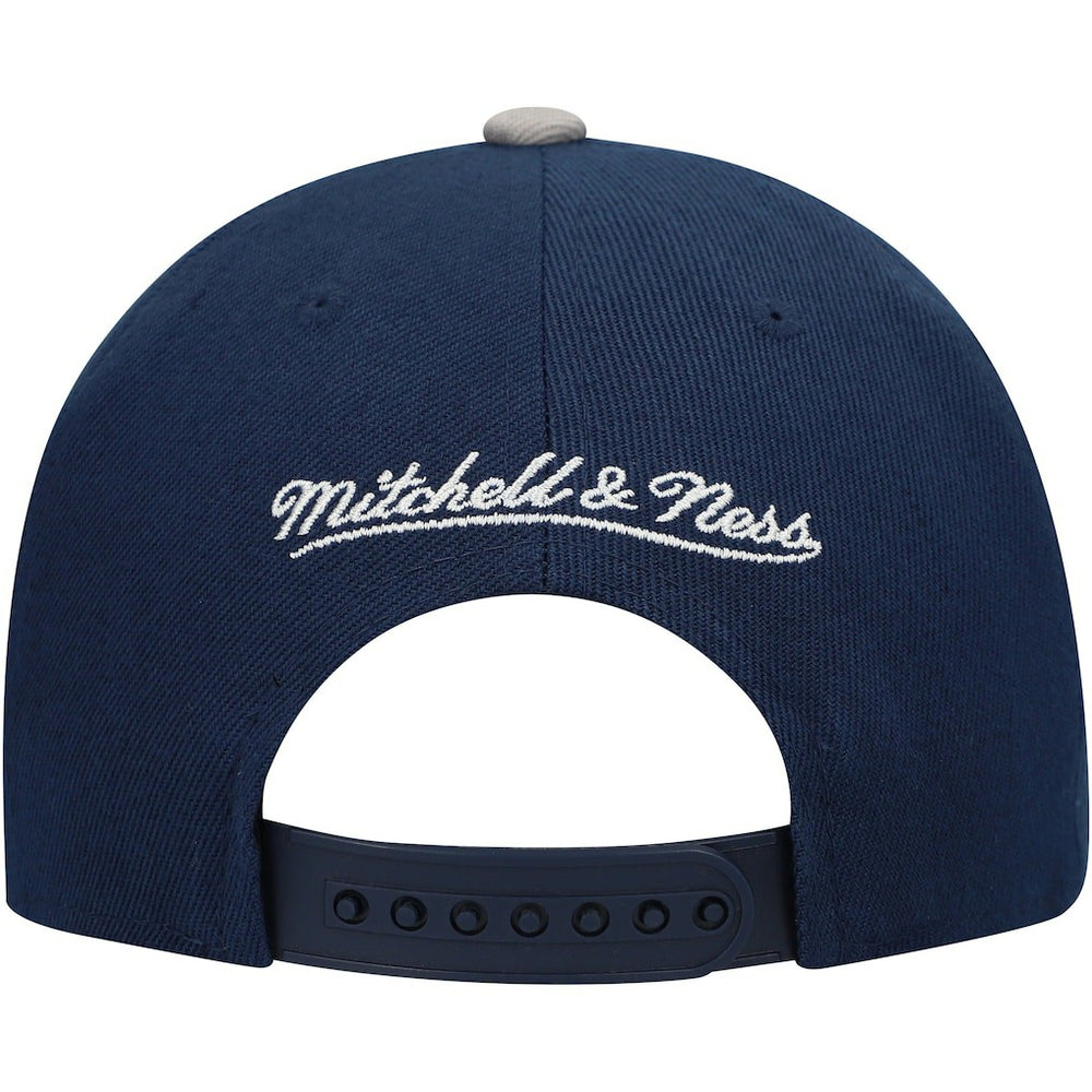 Dallas Cowboys Youth Two-Tone Snapback Hat - Navy/Silver - Mitchell & Ness