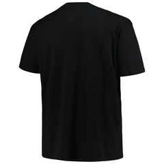 Mitchell & Ness Atlanta Hawks Big & Tall Hardwood Classics Vintage Logo T-Shirt Black