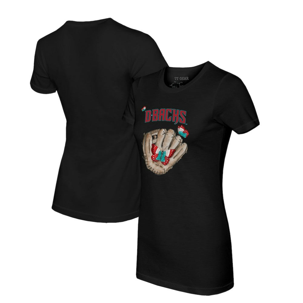 Arizona Diamondbacks Tiny Turnip Women's Butterfly Glove T-Shirt Online