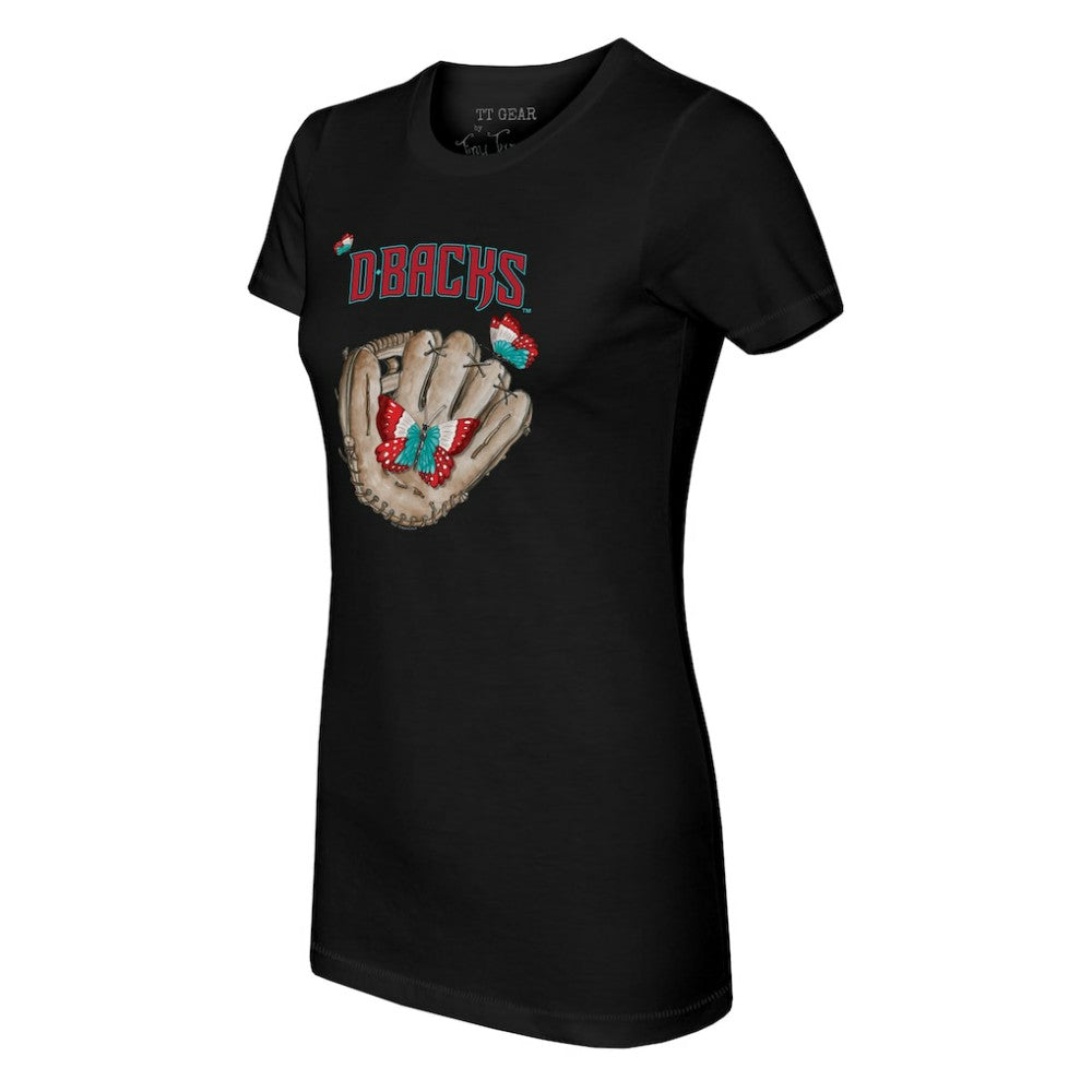 Arizona Diamondbacks Tiny Turnip Women's Butterfly Glove T-Shirt Online