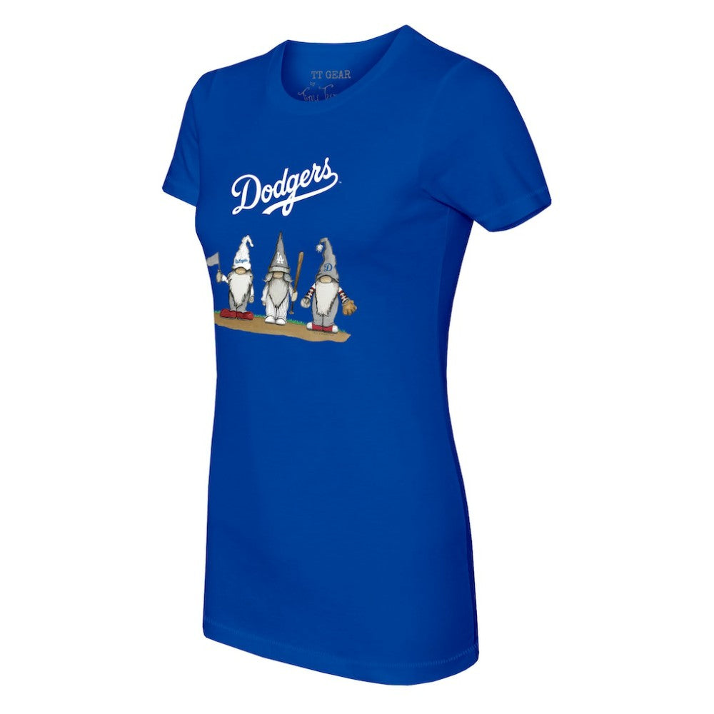 Los Angeles Dodgers Tiny Turnip Women's Gnomes T-Shirt Online
