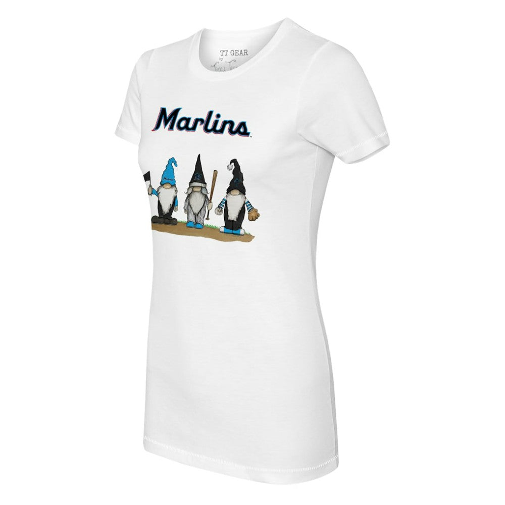 Miami Marlins Tiny Turnip Women's Gnomes T-Shirt Sale