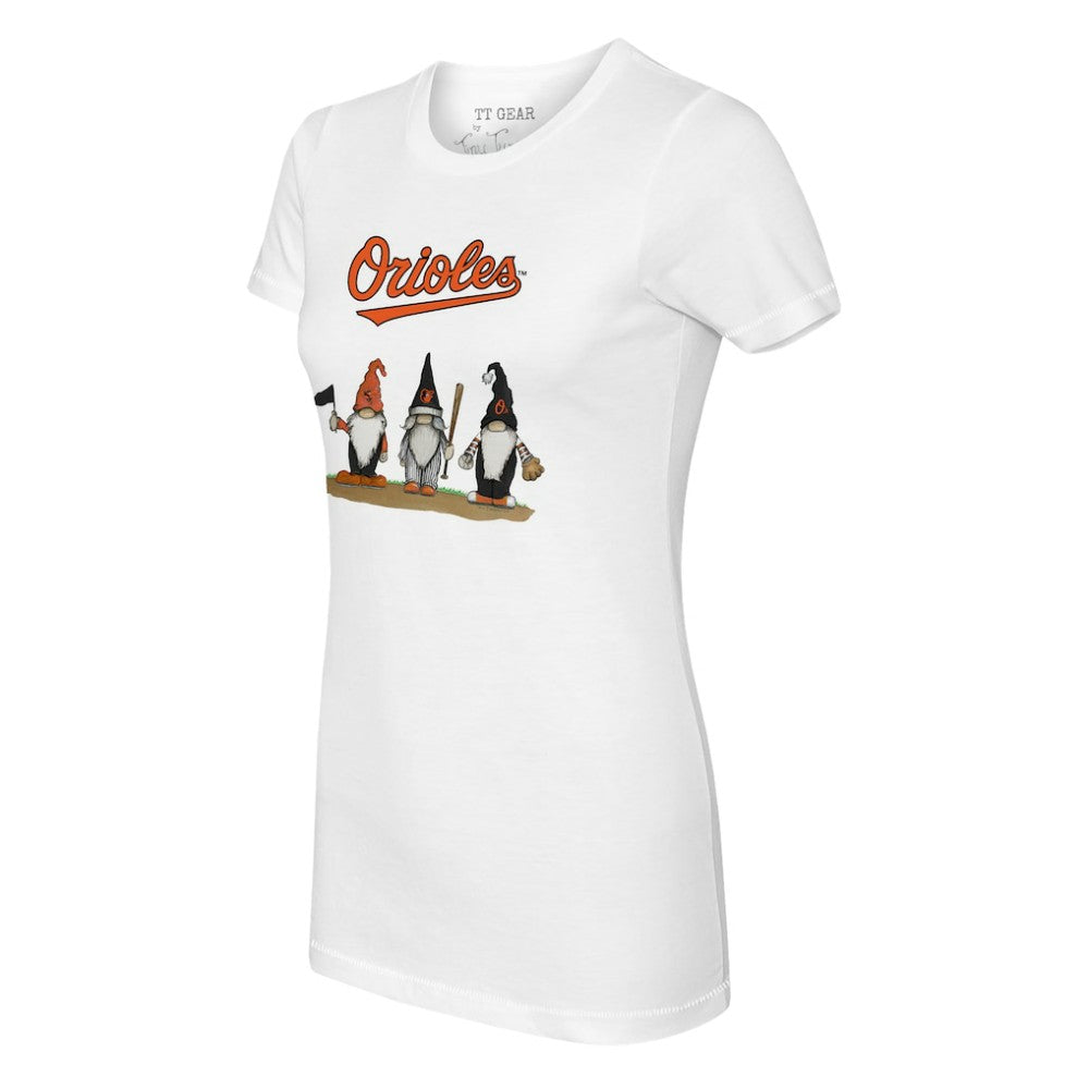 Baltimore Orioles Tiny Turnip Women's Gnomes T-Shirt Near Me