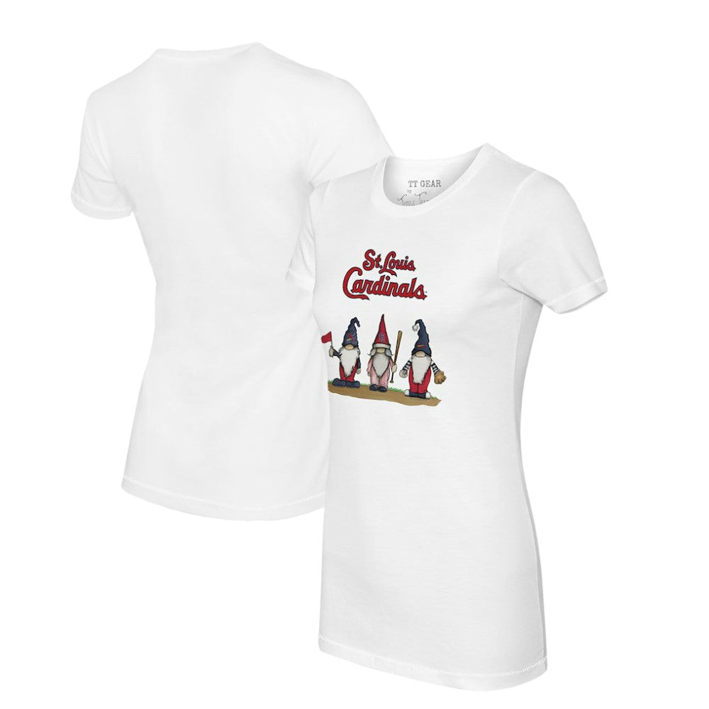 St. Louis Cardinals Tiny Turnip Women's Gnomes T-Shirt for sale