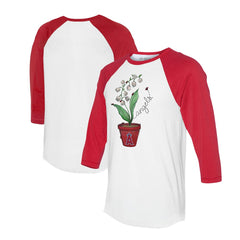 Los Angeles Angels Tiny Turnip Unisex Lilies & Ladybugs 3/4-Sleeve Raglan T-Shirt Near Me