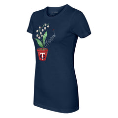 Minnesota Twins Tiny Turnip Women's Lilies & Ladybugs T-Shirt Sale