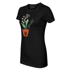 San Francisco Giants Tiny Turnip Women's Lilies & Ladybugs T-Shirt Discount