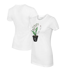 Chicago White Sox Tiny Turnip Women's Lilies & Ladybugs T-Shirt for sale