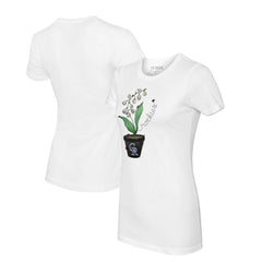 Colorado Rockies Tiny Turnip Women's Lilies & Ladybugs T-Shirt for sale