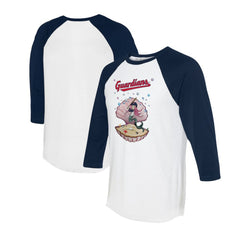 Cleveland Guardians Tiny Turnip Unisex Mermaid 3/4-Sleeve Raglan T-Shirt Sale