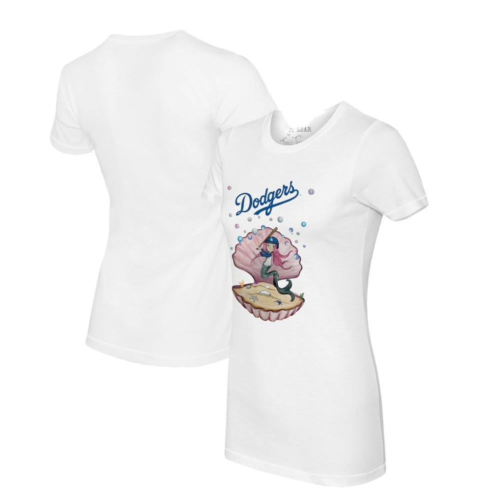 Los Angeles Dodgers Tiny Turnip Women's Mermaid T-Shirt Outlet