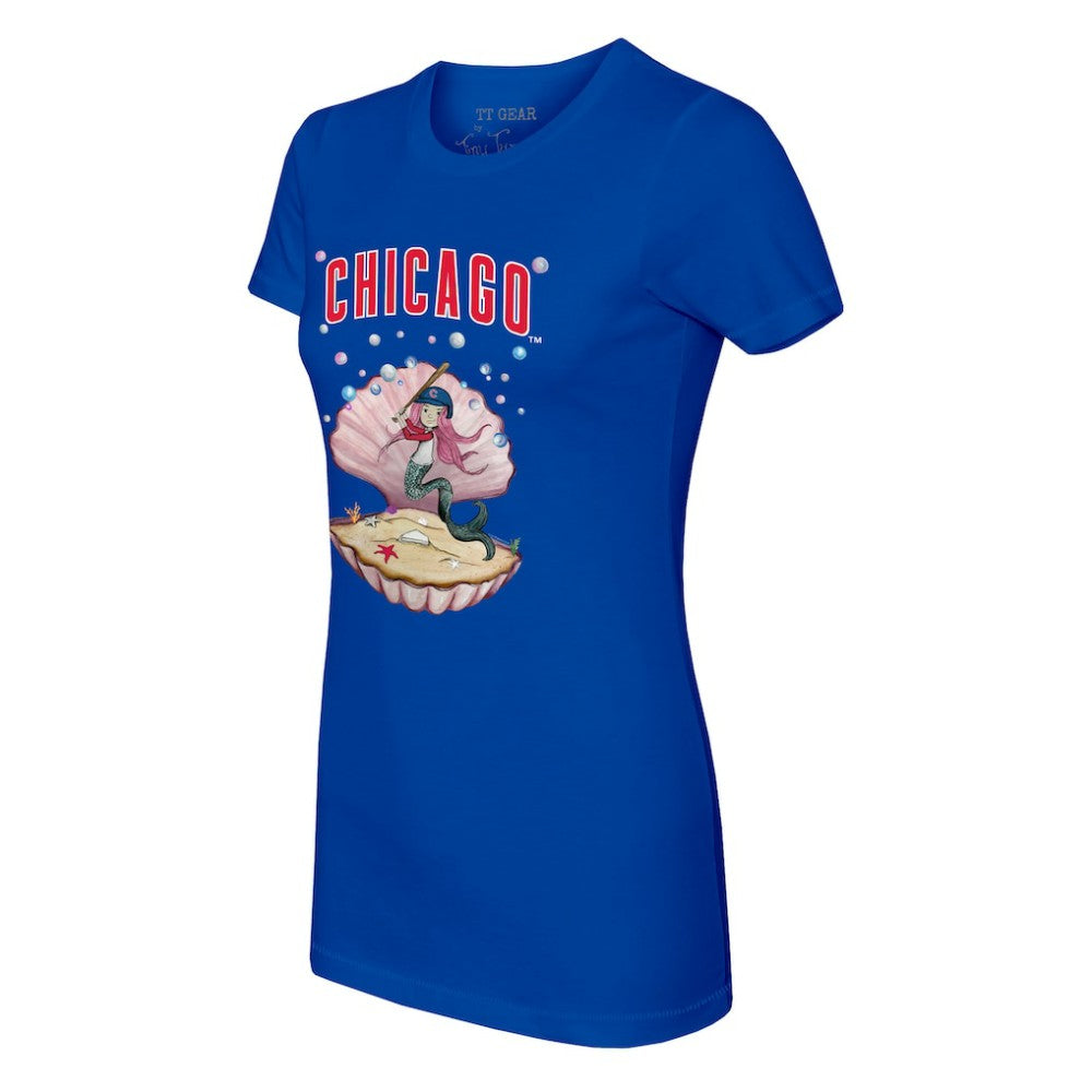 Chicago Cubs Tiny Turnip Women's Mermaid T-Shirt Outlet
