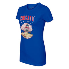 Chicago Cubs Tiny Turnip Women's Mermaid T-Shirt Outlet
