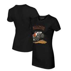 San Francisco Giants Tiny Turnip Women's Monster Truck T-Shirt Outlet
