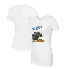 Los Angeles Dodgers Tiny Turnip Women's Monster Truck T-Shirt Sale