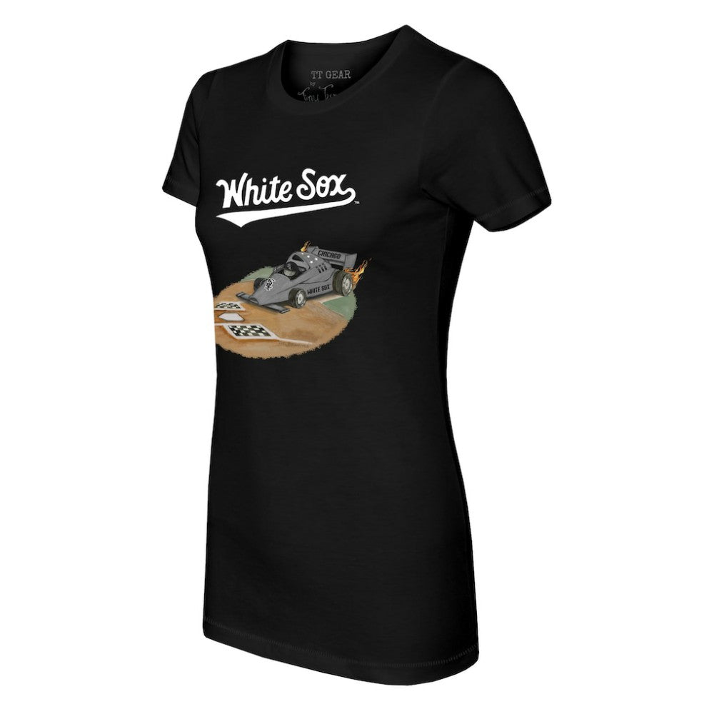 Chicago White Sox Tiny Turnip Women's Race Car T-Shirt Outlet