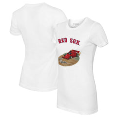 Boston Red Sox Tiny Turnip Women's Race Car T-Shirt Sale