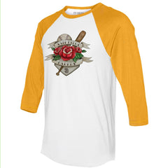 San Diego Padres Tiny Turnip Unisex Tattoo Rose 3/4-Sleeve Raglan T-Shirt Near Me