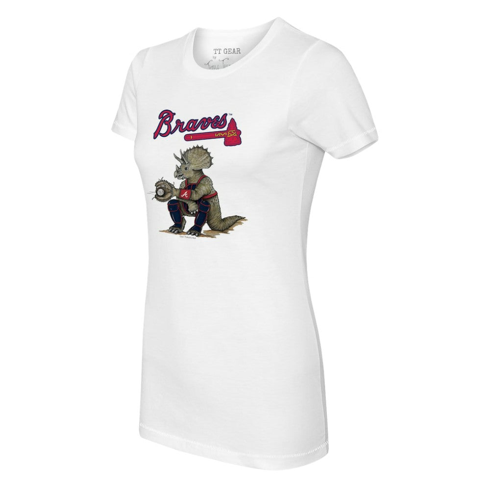 Atlanta Braves Tiny Turnip Women's Triceratops T-Shirt Online