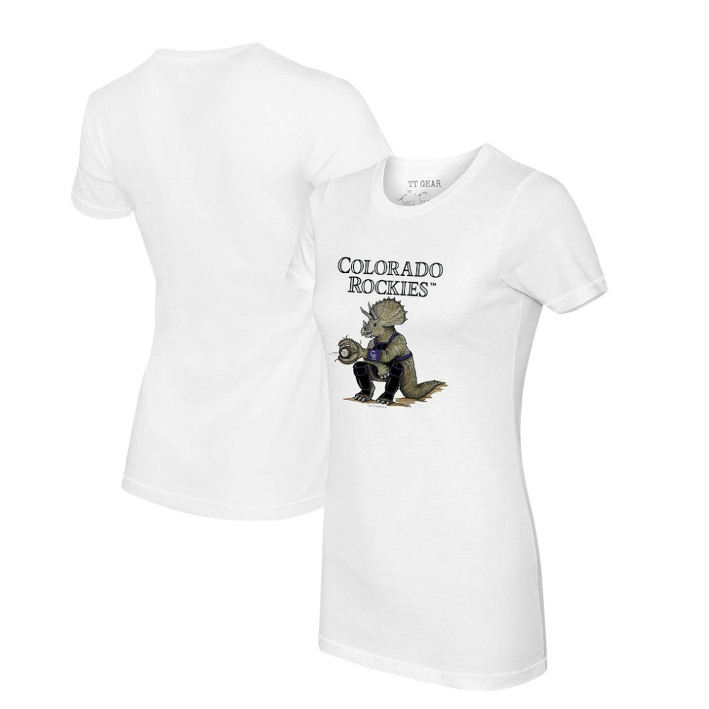 Colorado Rockies Tiny Turnip Women's Triceratops T-Shirt Outlet