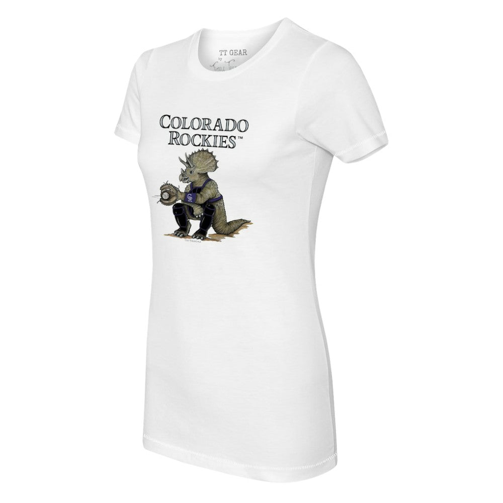 Colorado Rockies Tiny Turnip Women's Triceratops T-Shirt Outlet