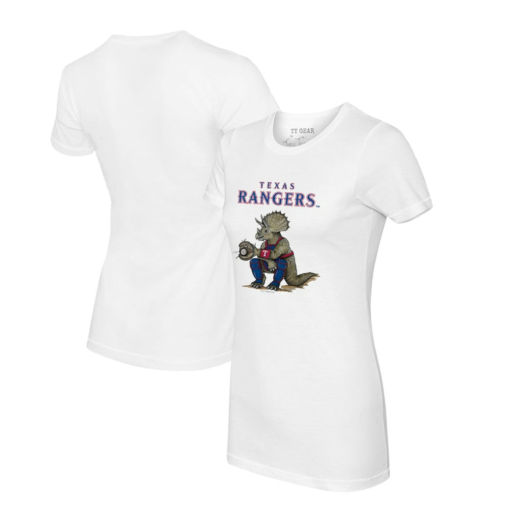 Texas Rangers Tiny Turnip Women's Triceratops T-Shirt Sale