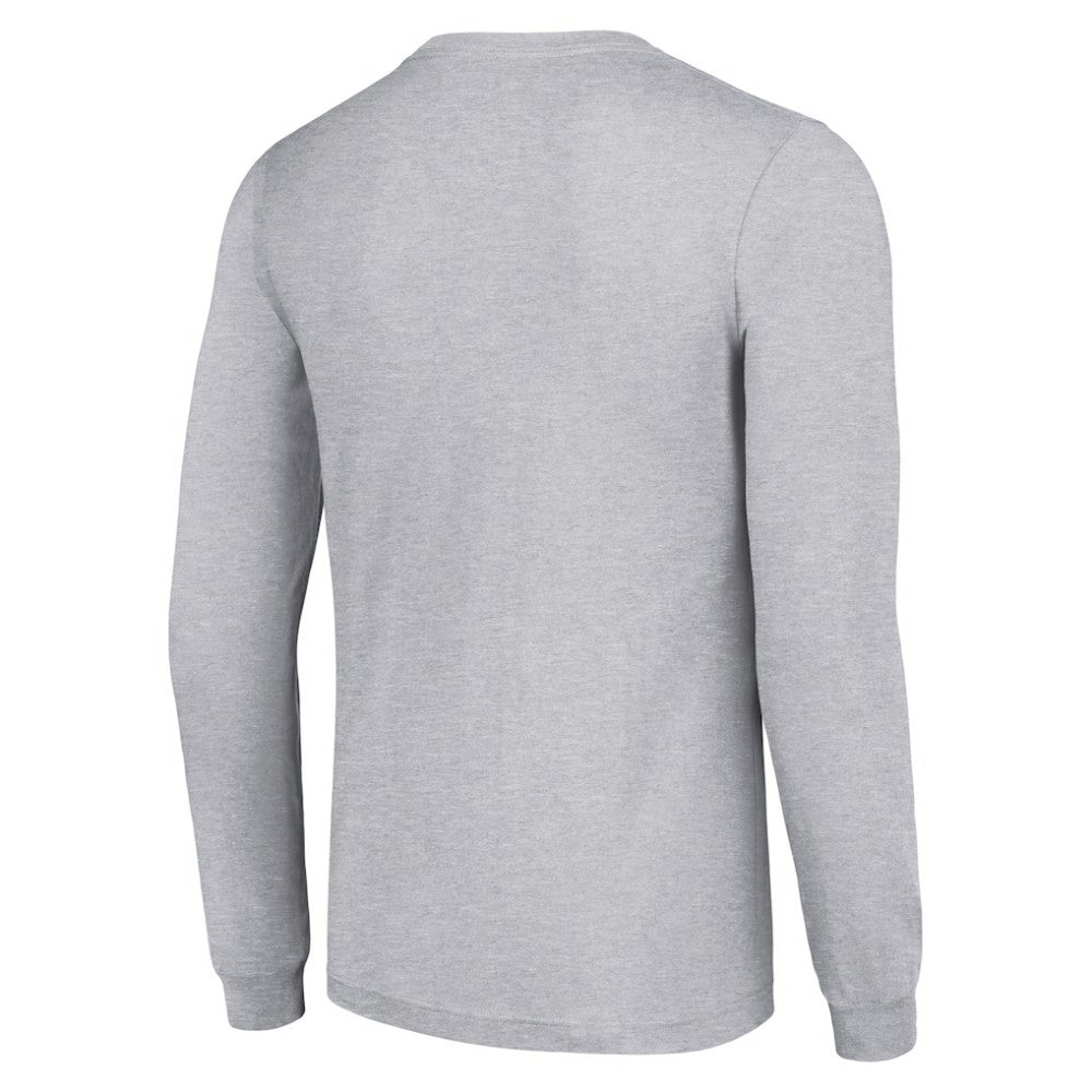 Carolina Hurricanes Starter Color Scratch Long-Sleeve T-Shirt - Heather Gray | NHL discount