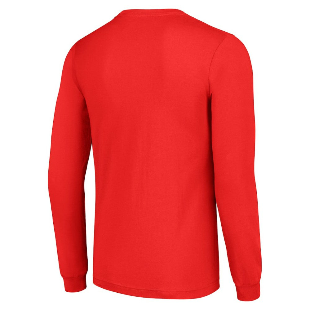 Florida Panthers Starter Color Scratch Long-Sleeve T-Shirt - Red | NHL Lifestyle
