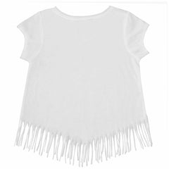 Texas Rangers Tiny Turnip Girls Youth Butterfly Glove Fringe T-Shirt for sale