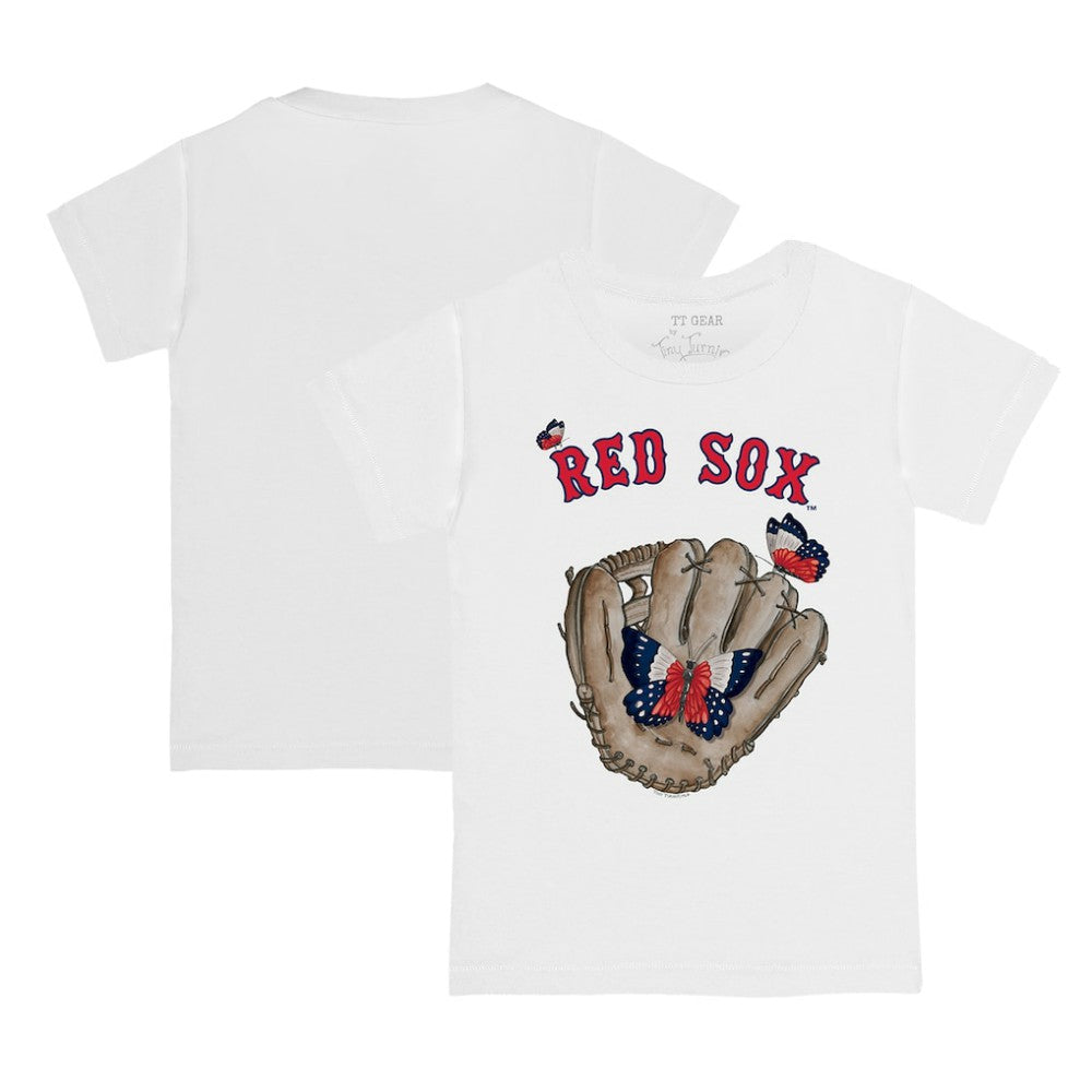 Boston Red Sox Tiny Turnip Youth Butterfly Glove T-Shirt Near Me