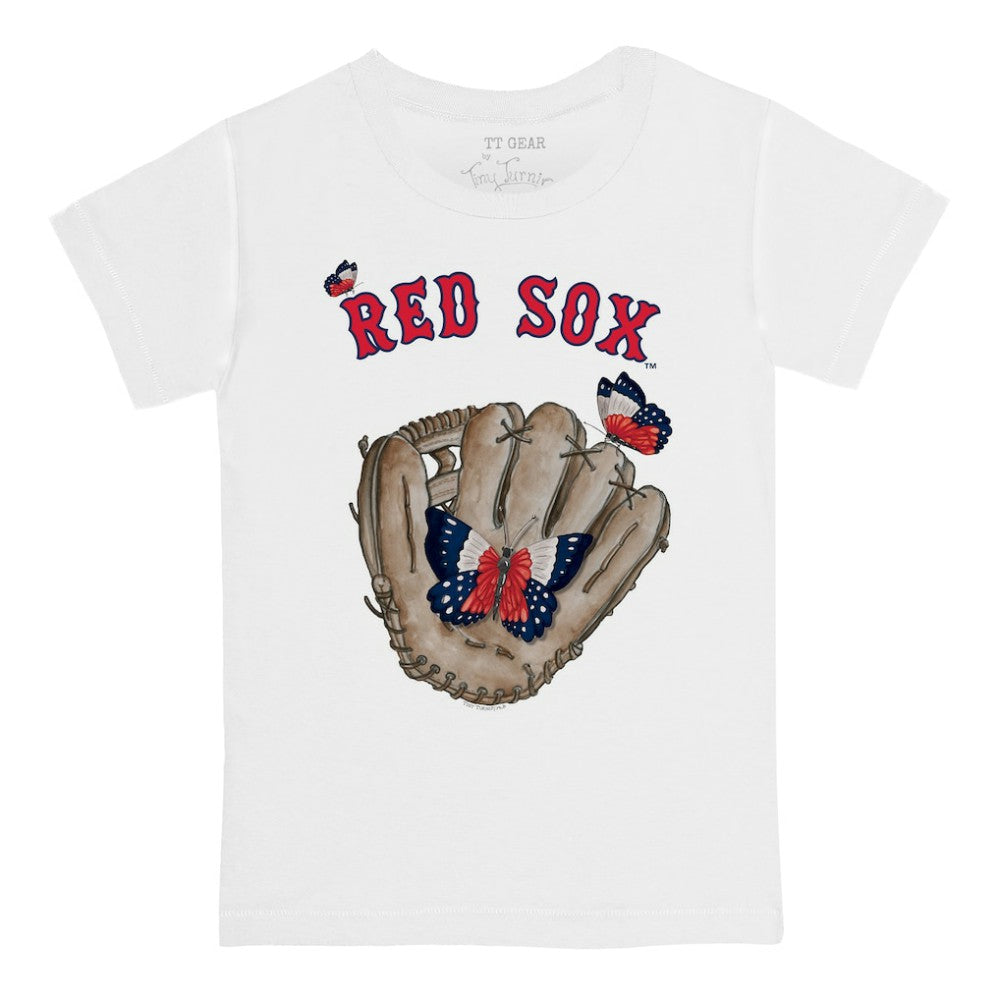 Boston Red Sox Tiny Turnip Youth Butterfly Glove T-Shirt Near Me