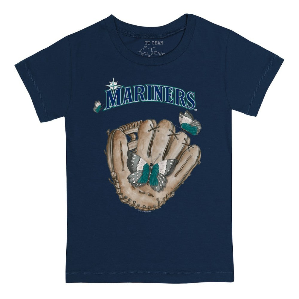 Seattle Mariners Tiny Turnip Youth Butterfly Glove T-Shirt Sale