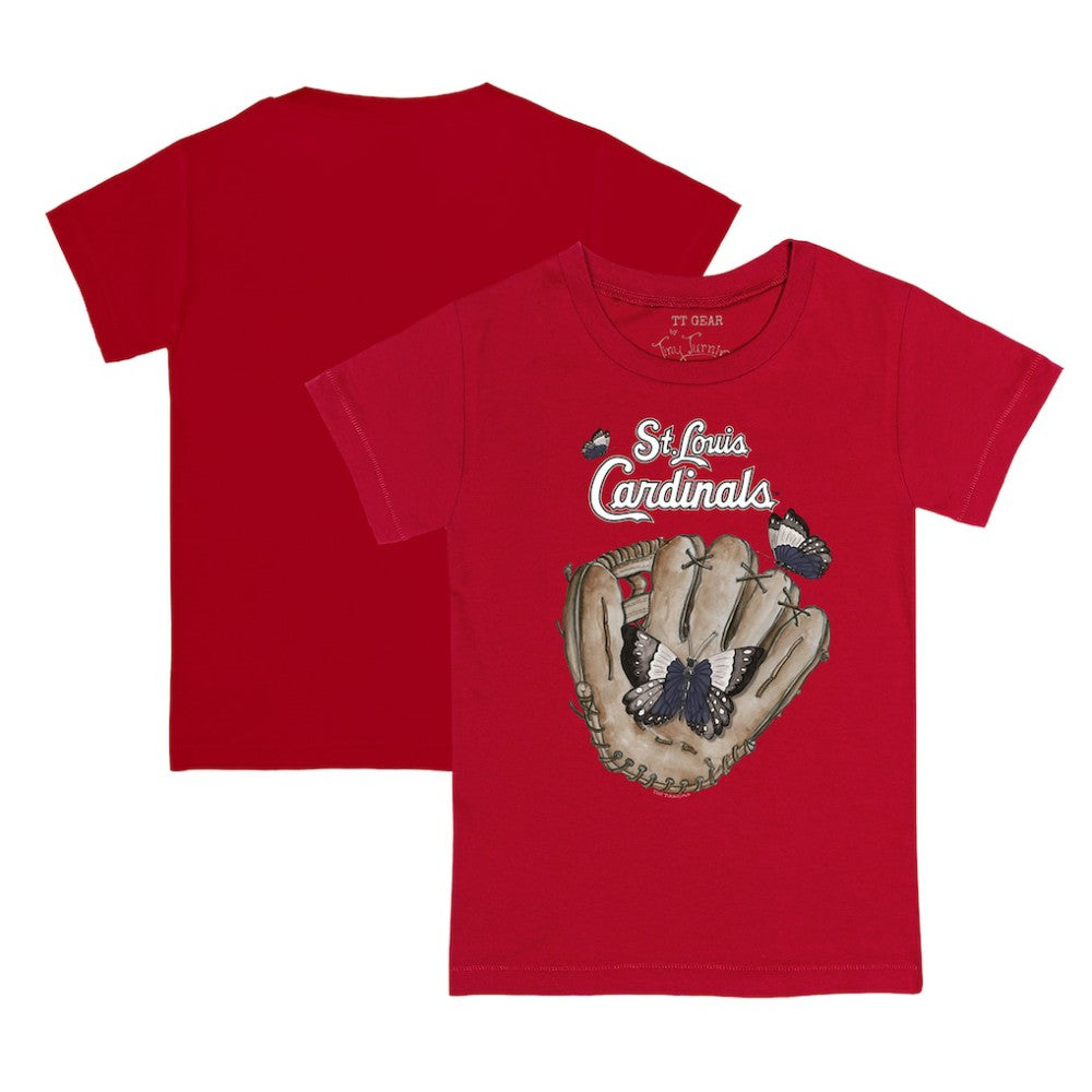 St. Louis Cardinals Tiny Turnip Youth Butterfly Glove T-Shirt Sale
