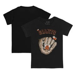 San Francisco Giants Tiny Turnip Youth Butterfly Glove T-Shirt for sale