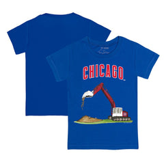 Chicago Cubs Tiny Turnip Youth Excavator T-Shirt for sale