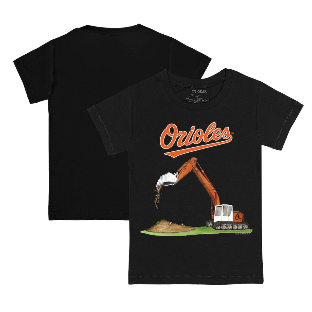Baltimore Orioles Tiny Turnip Youth Excavator T-Shirt Sale