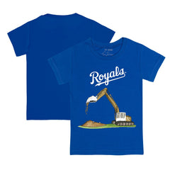 Kansas City Royals Tiny Turnip Youth Excavator T-Shirt Discount