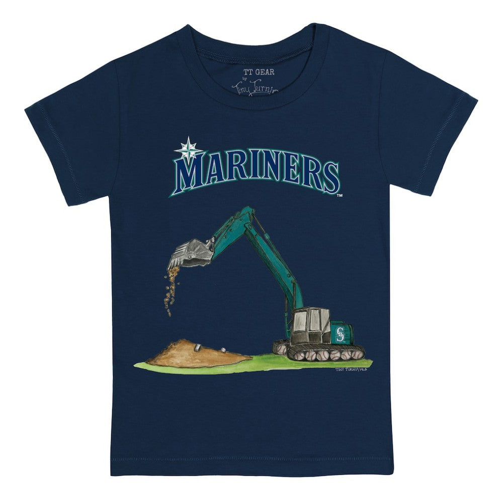 Seattle Mariners Tiny Turnip Youth Excavator T-Shirt Near Me