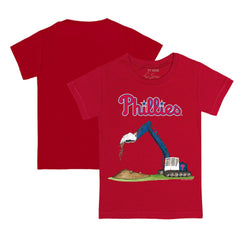 Philadelphia Phillies Tiny Turnip Youth Excavator T-Shirt Online