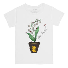 San Diego Padres Tiny Turnip Youth Lilies & Ladybugs T-Shirt Sale