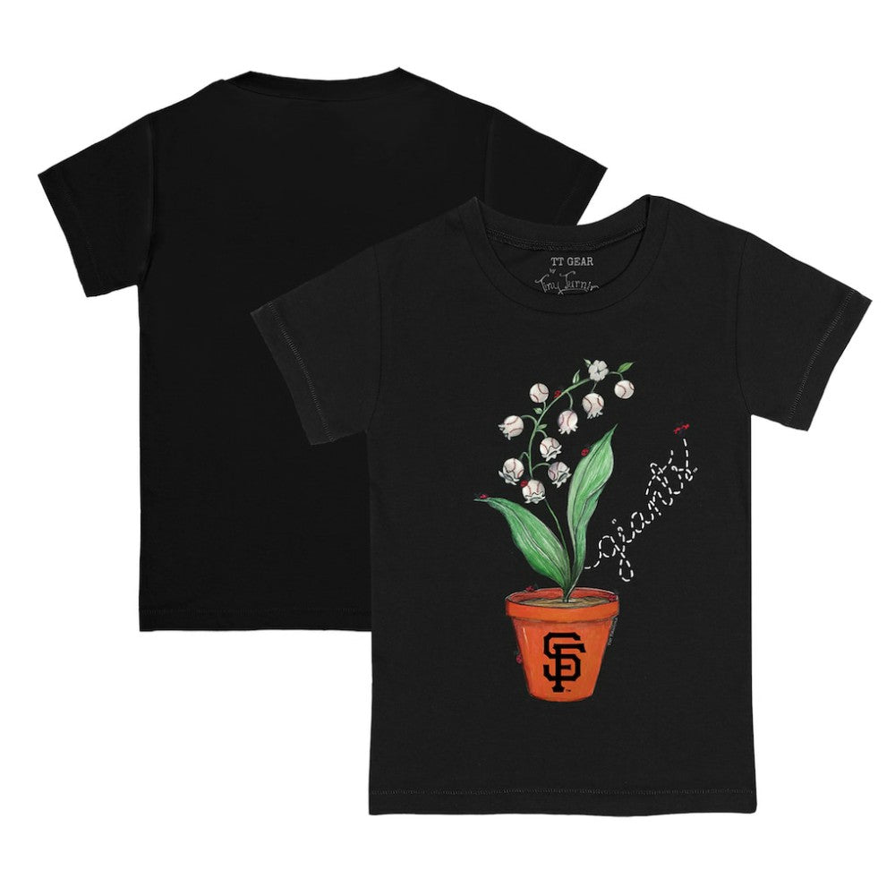 San Francisco Giants Tiny Turnip Youth Lilies & Ladybugs T-Shirt Discount