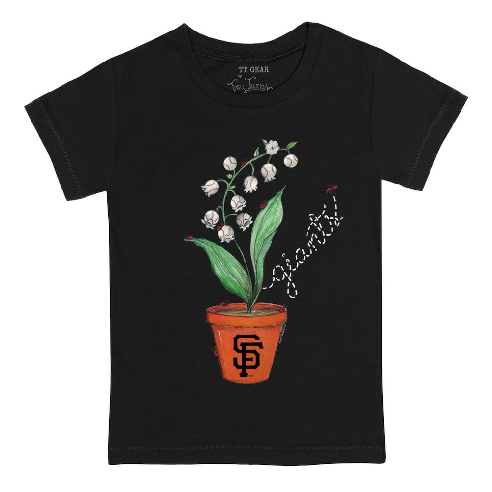 San Francisco Giants Tiny Turnip Youth Lilies & Ladybugs T-Shirt Discount