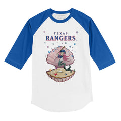 Texas Rangers Tiny Turnip Youth Mermaid 3/4-Sleeve Raglan T-Shirt Outlet