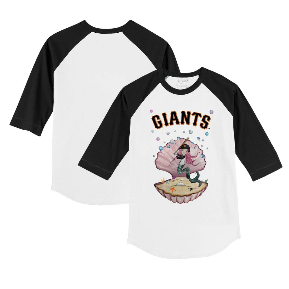 San Francisco Giants Tiny Turnip Youth Mermaid 3/4-Sleeve Raglan T-Shirt Near Me