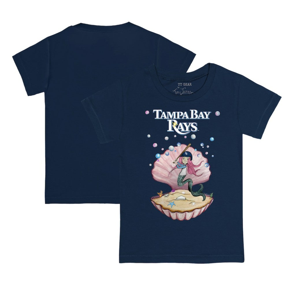 Tampa Bay Rays Tiny Turnip Youth Mermaid T-Shirt Discount