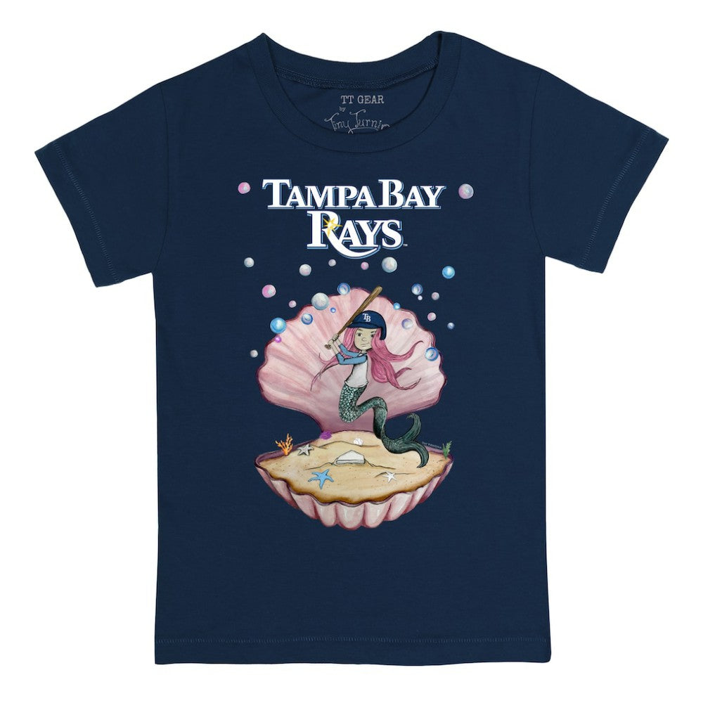 Tampa Bay Rays Tiny Turnip Youth Mermaid T-Shirt Discount