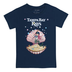 Tampa Bay Rays Tiny Turnip Youth Mermaid T-Shirt Discount